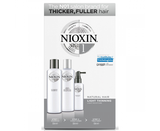 Nioxin | Набор (Шампунь, кондиционер, маска) (Система №1)